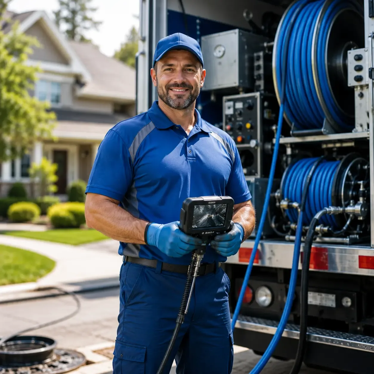 Local outdoor drain cleaning specialists in Frederick, PA